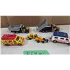 Image 1 : Six Trucks and Tractors, Majorette Brand Made in France.