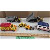Image 3 : Six Trucks and Tractors, Majorette Brand Made in France.