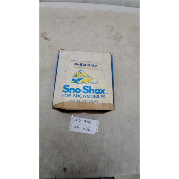 Regal-Ride Sno-Shox Shock Absorbers for Leaf Spring Snowmobiles, HS 306 N.O.S.