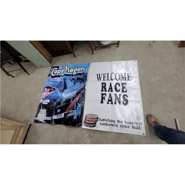 Copenhagen NASCAR Racing Banners and Arctic Cat Bearcat 454 ATV Promotional Posters and More