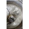 Image 6 : International Electric Wall Clock with Silver Metal Case and White Face 15"
