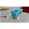 Image 5 : Marx Express Plastic Ride on Toy Truck with Steering Handle, Turquoise