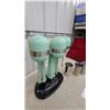 Image 1 : Hamilton Beach Model 30 Triple-Spindle Milkshake Mixer with Stainless Steel Cups