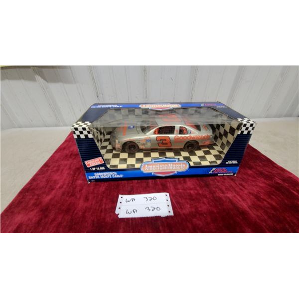 American Muscle Dale Earnhardt #3 Goodwrench Silver Monte Carlo Die-Cast 1 of 15,000