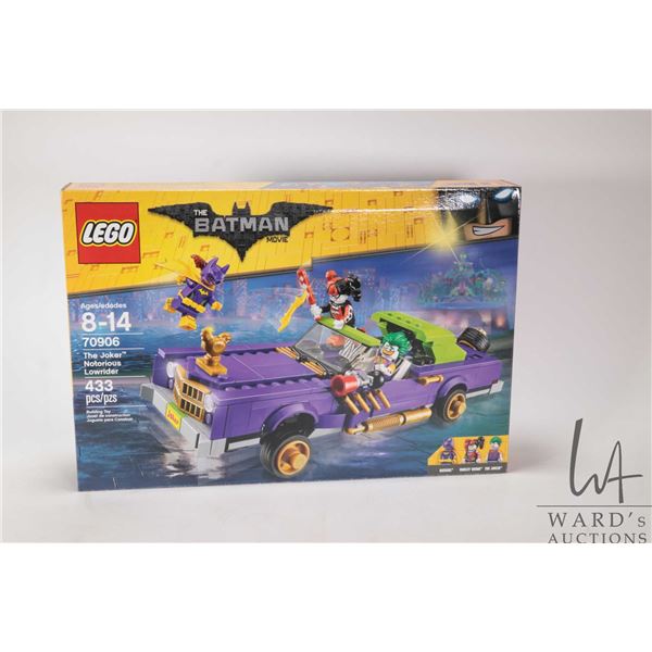 Lego The Batman Movie " The Joker Notorious Lowrider" no. 70906, new in factory sealed box