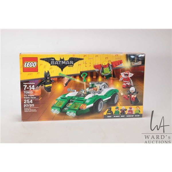 Lego The Batman Movie " The Riddler Riddle Racer" no. 70903, new in factory sealed box