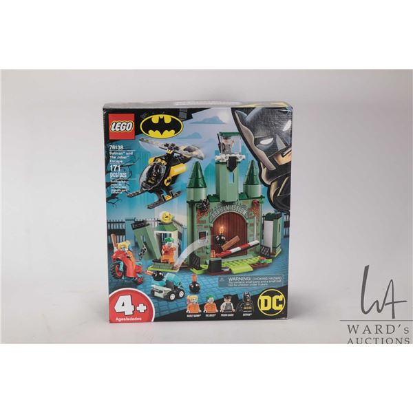 Lego- DC Batman II " Batman and The Joker Escape" no. 76138, new in factory sealed package