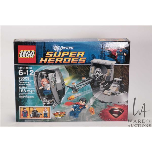 Lego- DC Comics Super Heroes "Superman Black Zero Escape" no 76009, new in factory sealed package