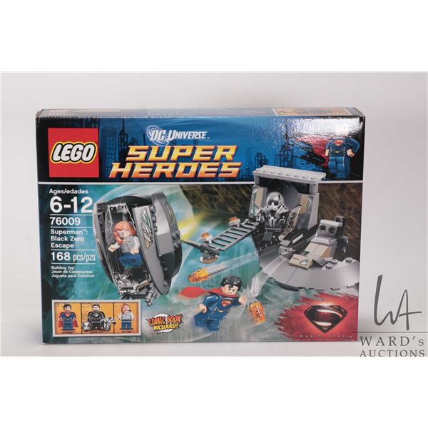 Lego- DC Comics Super Heroes "Superman Black Zero Escape" no 76009, new in factory sealed package