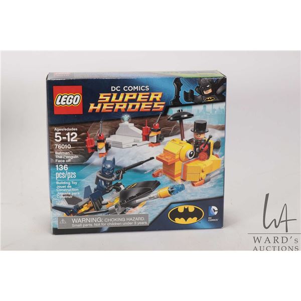 Lego- DC Comics Super Heroes "Batman: The Penguin Face Off" no. 76010, new in factory sealed package