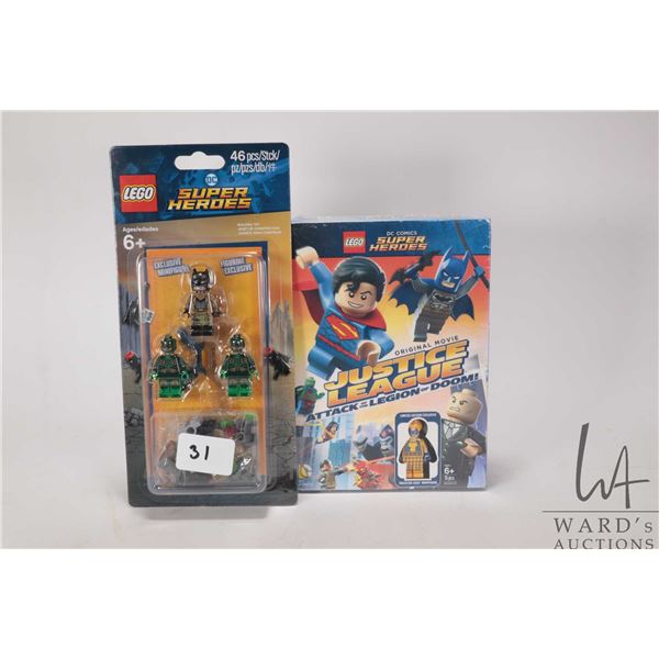 Lego- DC Comics Super Heroes " Original Movie Justic League- Attack of the Legion of Doom" with Mini