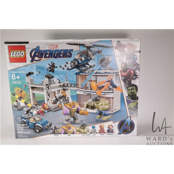 Lego- Marvel Avengers "Avengers Compound Battle" no. 76131, new in factory sealed packaging