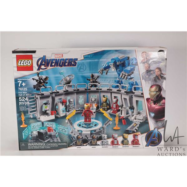 Lego- Marvel Avengers " Iron Man Hall of Armor" no. 76125, new in factory sealed packaging