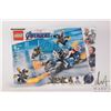 Image 1 : Lego- Marvel Avengers "Captain America: Outriders Attack" no. 76123, new in factory sealed packaging
