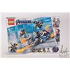 Image 1 : Lego- Marvel Avengers "Captain America: Outriders Attack" no. 76123, new in factory sealed packaging