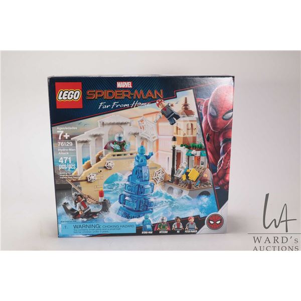 Lego- Marvel Spider-Man Far From Home "Hydro-Man Attack" no. 76129, new in factory sealed packaging