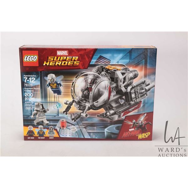 Lego- Marvel Super Heroes "Quantum Realm Explorers" no. 76109, new in factory sealed packaging