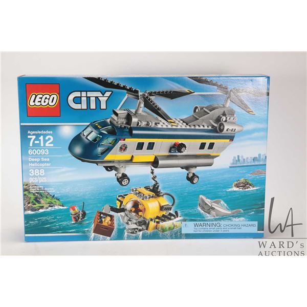 Lego City "Deep Sea Helicopter" no. 60093, new in factory sealed packaging