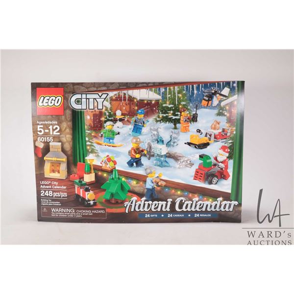 Lego City "Advent Calendar" no. 60155, new in factory sealed packaging