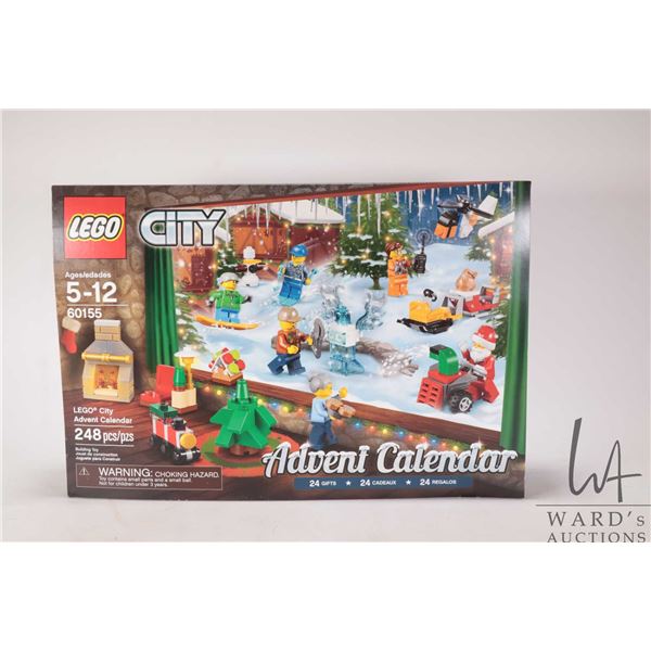 Lego City "Advent Calendar" no. 60155, new in factory sealed packaging