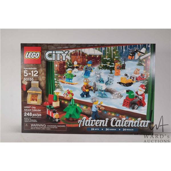 Lego City "Advent Calendar" no. 60155, new in factory sealed packaging