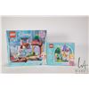 Image 1 : Two Lego- Disney Frozen kits including "Elsa's Market Adventure" no. 41155 and "Rapunzel's Petite To