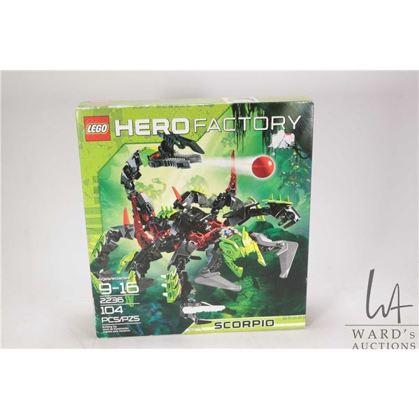 Lego- Hero Factory " Scorpion" no. 2236, new in factory sealed packaging