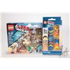Image 1 : Lego- The Lego Movie " Getaway Glider" no. 70800 and "Emmet" Buildable Watch, both new in factory se