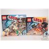 Image 1 : Two Lego- The Lego Movie kits including "Getaway Glider" no. 70800 and "Batman's & Super Angry Kitty