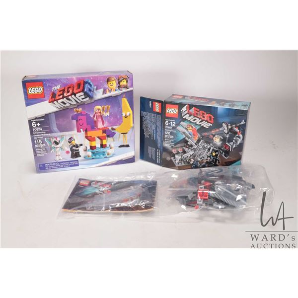 Lego- The Lego Movie 2 "Introducing Queen Watevra Wa'nabi" no. 70824, new in package and The Lego Mo