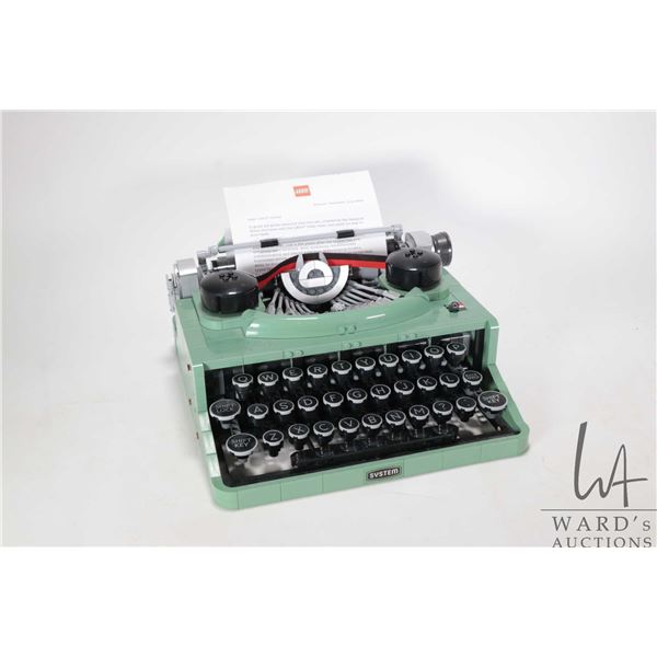 Lego- Ideas "Typewriter" no. 21327 Appears complete, but not guaranteed. Bid accordingly