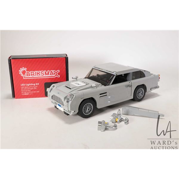 Lego-Creator "James Bone Aston Martin DB5" no. 10262 pre-built kit and Briksmax LED Lighting Kit ( n