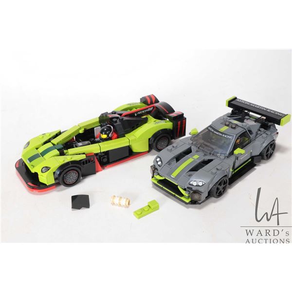 Lego- Speed Champion " Aston Martin Valkyrie AMR Pro and Aston Martin Vantage GT3. Appears to be mis