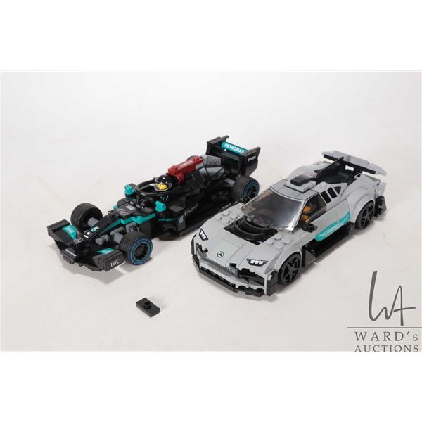 Lego- Speed Champions "Mercedes AMG F1 W12 E Performance & Mercedes- AMG Product One, no. 76909 pre-