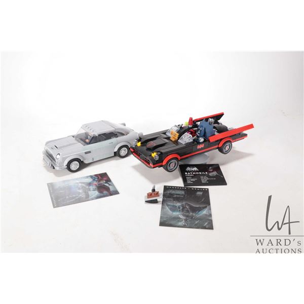 Lego- Speed Champions "007 Aston Martin DB5" no. 76911 pre-built kit with Minifigure and " Lego- Bat