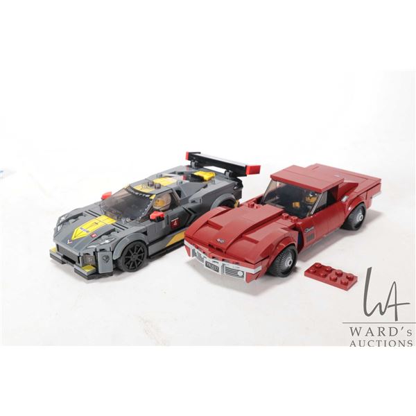 Lego- Speed Champions "Chevrolet Corvette C&R Race Car and 1988 Chevrolet Corvette" no. 76903, pre-b