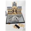 Image 2 : Two Lego- Architecture kits including "The Eiffel Tower" no. 21019 and "Louvre" no. 21024. Pre-built