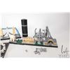Image 2 : Two Lego- Architecture kits including "Paris" 21044 and "London" no. 21034 with building manual. Pre