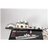 Image 3 : Two Lego- Architecture kits including "Trevi Fountain" no. 21020 , appears complete and "Venice" no.