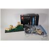 Image 1 : Two Lego-Architecture kits including "Shanghai" no. 21039 with original box and building manual, and