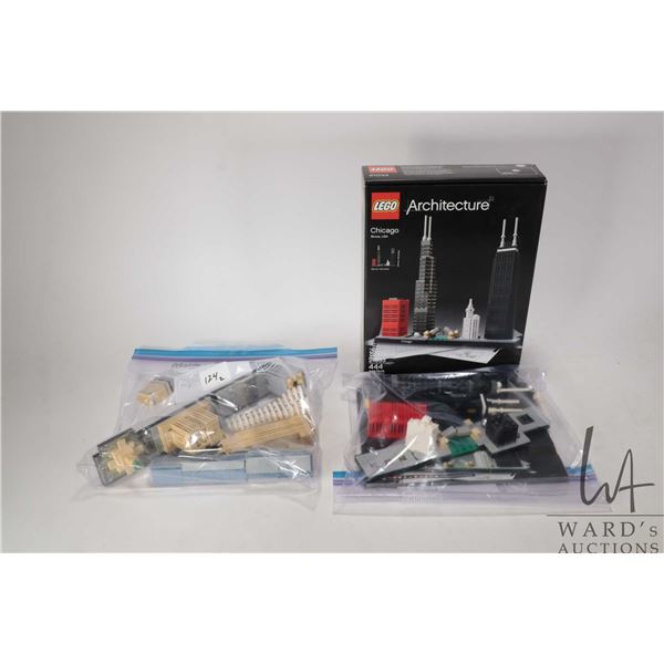 Two Lego-Architecture kits including "Chicago" no. 21033 with box and building manual and "New York 
