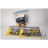 Image 1 : Lego- Technics "Back-Hoe Loader" no. 8455. Pre-built kit. Includes two building guides. Completeness