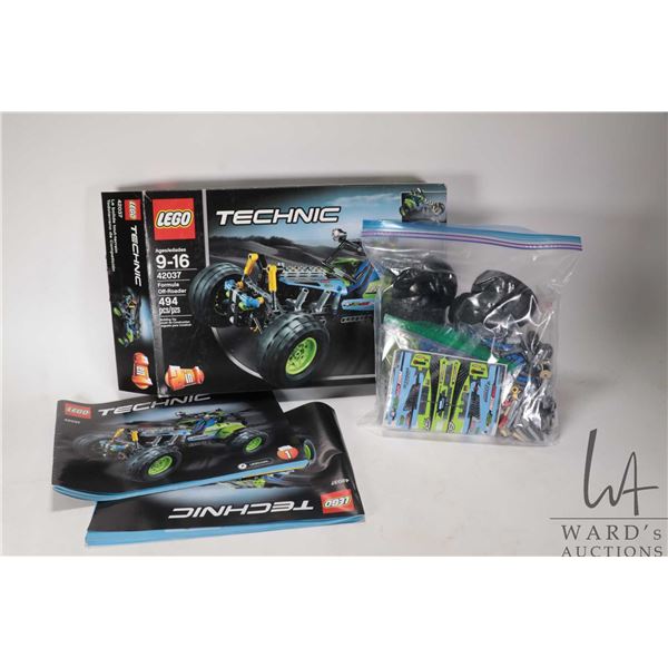 Lego-Technics "Formula Off-Roader" no. 42037. Pre-built kit. Completeness not confirmed. Includes bu