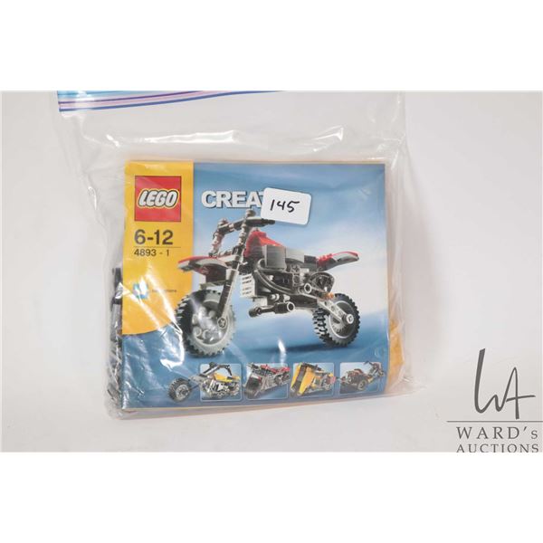 Lego- Creator " Revvin" Riders" no. 4893. Two motorcycle kit. Pre-built kit. Completeness not confir