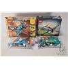 Image 1 : Two Lego-Technics kits including "Race Plane" no. 42117 and no. 31099. Pre-built kits. Completeness 