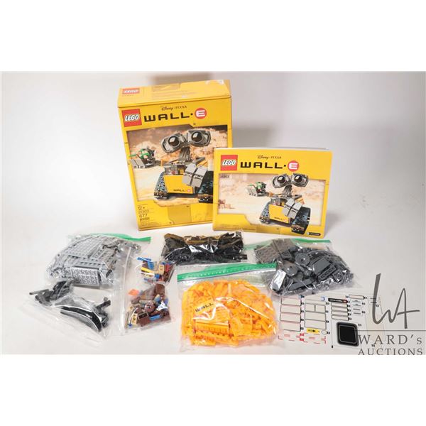 Lego- Disney Pixar "Wall-E" no. 21303. Includes original box and building guide. Completeness not co