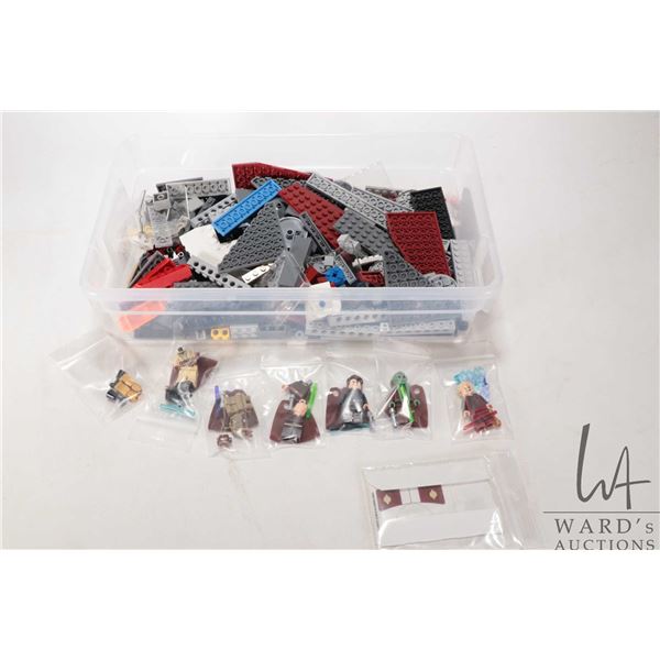 Lego- Star Wars "Palpatine's Arrest" no. 9526. with six Minifigures. Pre-built kit, appears complete