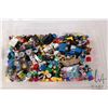 Image 1 : Selection of Minifigures including Steve, Alien Defense Unit, Peter Pettigrew etc.