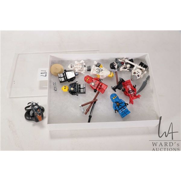Selection of Ninjago Minifigures including Skalidor, Jay, Kai, Fangdam, Cole, Kruncha etc.