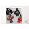 Image 1 : Selection of Lego Batman Minifigures including Batman, Nightwing, Man-Bat and Robin